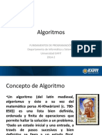 Algoritmos (2014-2)
