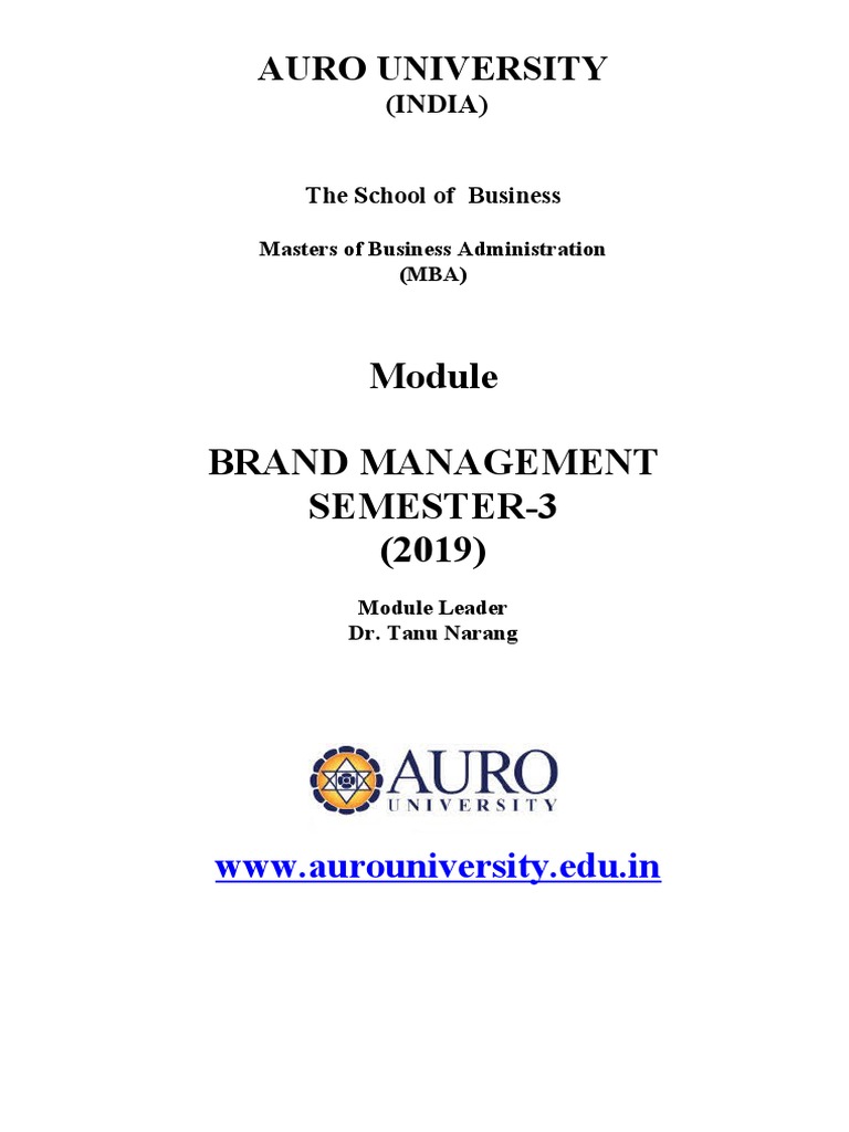 Brand Management Pdf Brand Brand Management