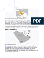 Geography: Political Boundaries