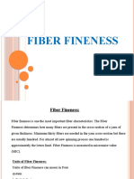 Fiber Fineness