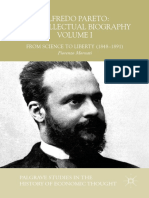 Vilfredo Pareto: An Intellectual Biography: From Science To Liberty (1848-1891)