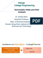 PE448 High Voltage Engineering: Lecture3: Electrostatic Fields and Their Analysis