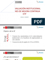 Autoevaluación Institucional-Cetpro