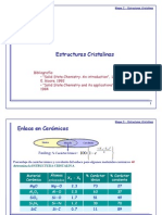 Estruc. de Silicatos