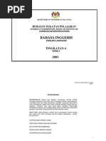 Ujian Pertengahan Tahun Bahasa Inggeris Kertas 1 Tingkatan 4