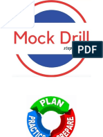 Aim of MOCK DRILL PDF