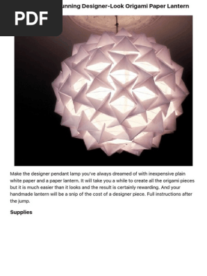 How To Make A Stunning Designer-Look Origami Paper Lantern.pdf