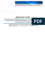 Application Note:: Using Yaskawa'S Ethernet/Ip Options With Controllogix and Compactlogix Controllers