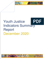 Youth Justice Indicators Summary Report December 2020