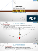 Electric Field: Physics 16