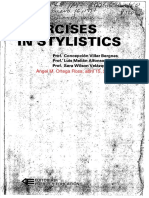 Exercices in Stylistics Units 1-2, Stylistics, Varieties of Language and The English Vocabulary PDF