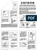 Instructivo Instalacion Lavamanos de Sobreponer PDF