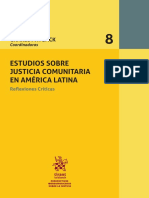 Estudios Sobre Justicia Comunitaria