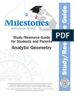 Analytic Geometry EOC Study Resource Guide