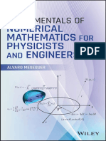 Fundamentals of Numerical Mathematics For Physicists and Engineers PDF