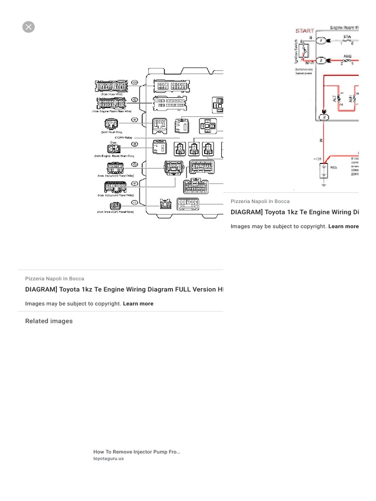 1kz Te Injector Pump Wiring Diagram - Google Search PDF | PDF