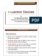 Protection Devices: Dr. Mohammad Salah