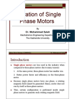 5-Operation of Single Phase Motors