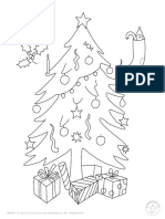 Mrprintables Christmas Tree Coloring PDF