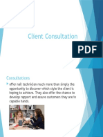 Client Consultation