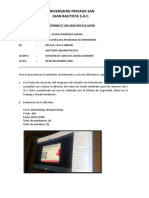 INFORME 020 Enfermería Chorrillos PDF