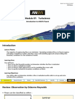 Fluent-Intro 18.0 Module07 Turbulence PDF