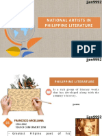 National Artists in Philippine Literature