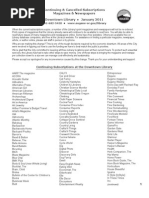 Download Downtown Magazine List 1-24-11 by Alan Pittman SN48903863 doc pdf