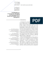 Servitization As A Concept For Managing The Development of Small and Medium-Sized Enterprises