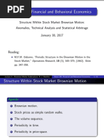 Lecture 04 - Structure Within Brownian Motion
