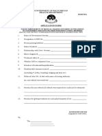 Emlpyees Application Form MAR-3