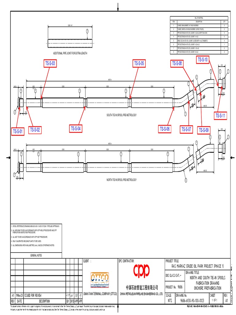 Proposed Weld Numbering | Download Free PDF | Pipe (Fluid Conveyance ...