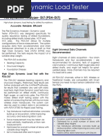 Pile Dynamics Analyzer-DLT (PDA-DLT) : Accurate. Reliable. Efficient