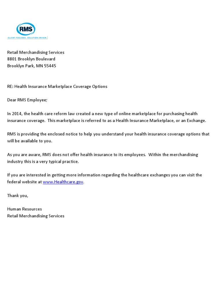 Health Insurance Marketplace Coverage Options PDF Health Insurance Marketplace Patient