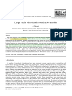 Bonet Finite Viscoelastic