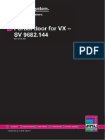 Partial Door For VX - SV 9682.144: Date: Dec 24, 2020