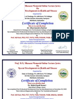 1 Participation Certificates Lecture-5 Dr. a B Pant