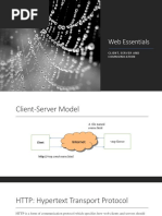 Web Essentials: Client, Server and Communication