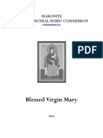 Blessed Virgin Mary: Maronite Inter-Eparchial Music Commission
