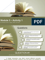 Module 3 - Activity 1: By: Boaquiña, Bonite, Calagui, Cañete, and Casio