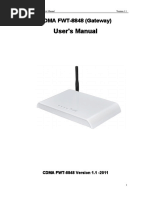 GBT8448BC GSM Gateway Manual