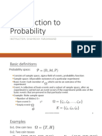 Introduction to Probability Fundamentals