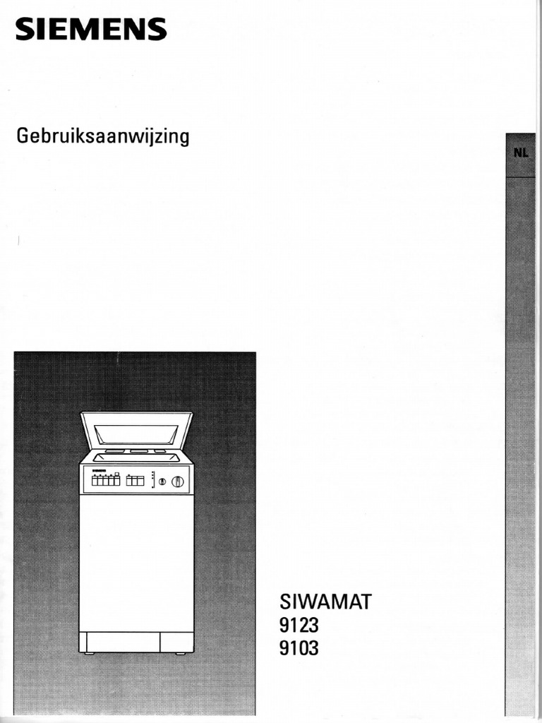Siemens Siwamat 9123 - 9103 | PDF