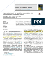 Computers and Operations Research: Chunlong Yu, Quirico Semeraro, Andrea Matta