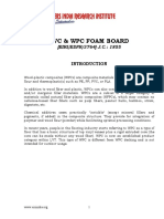 Project Report On PVC & WPC Foam Board