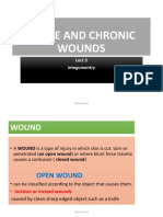 ACUTE AND CHRONIC WOUNDS LECTURE