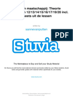 Stuvia 516944 Media en Maatschappij Theorie Hoofdstukken 1213141516171920 Incl. Sheets Uit de Lessen