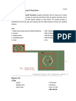 Example Estimating of Tiling Works