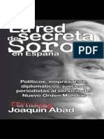 La red secreta de Soros en España. Joaquin Abad 