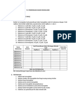 Mahasiswa-Data Percobaan Dan Laporan Sementara P3 Gol 1 Dan 2 PDF